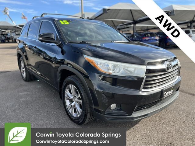 used 2015 Toyota Highlander car, priced at $14,500