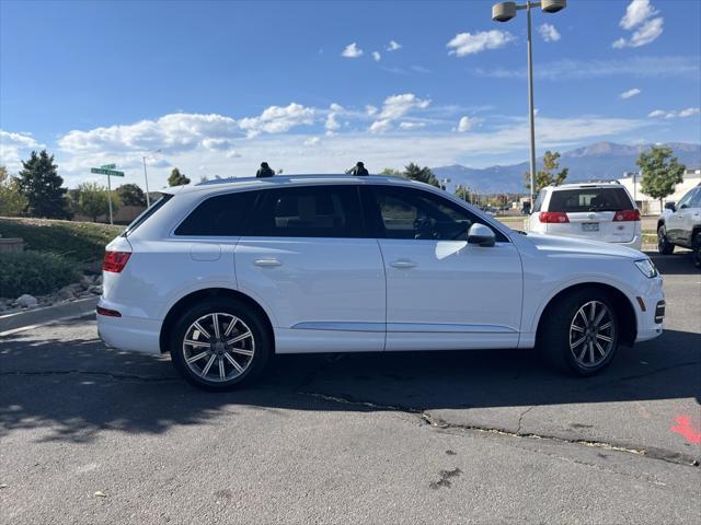 used 2018 Audi Q7 car, priced at $27,000