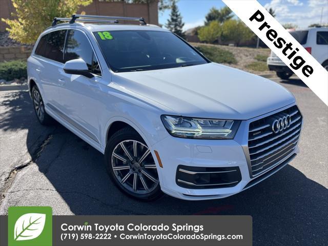 used 2018 Audi Q7 car, priced at $27,000