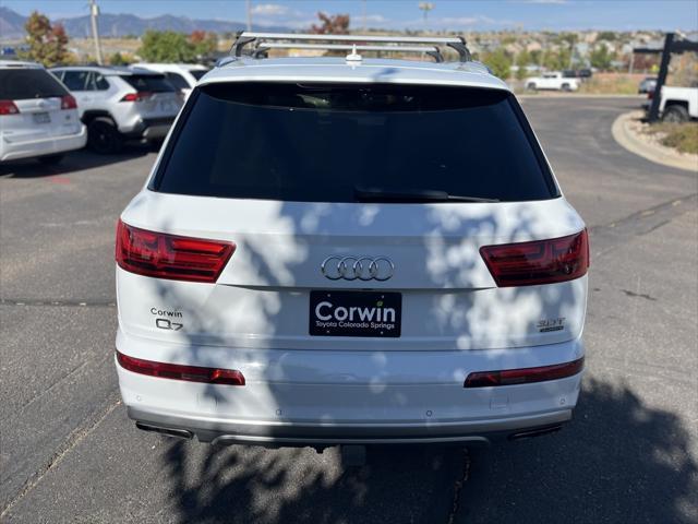 used 2018 Audi Q7 car, priced at $27,000