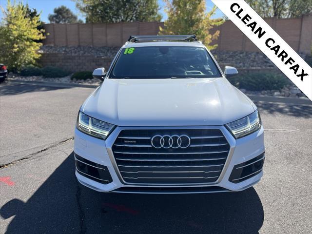 used 2018 Audi Q7 car, priced at $27,000