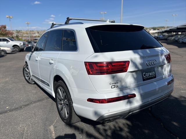 used 2018 Audi Q7 car, priced at $27,000