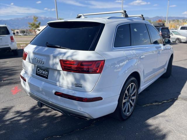 used 2018 Audi Q7 car, priced at $27,000