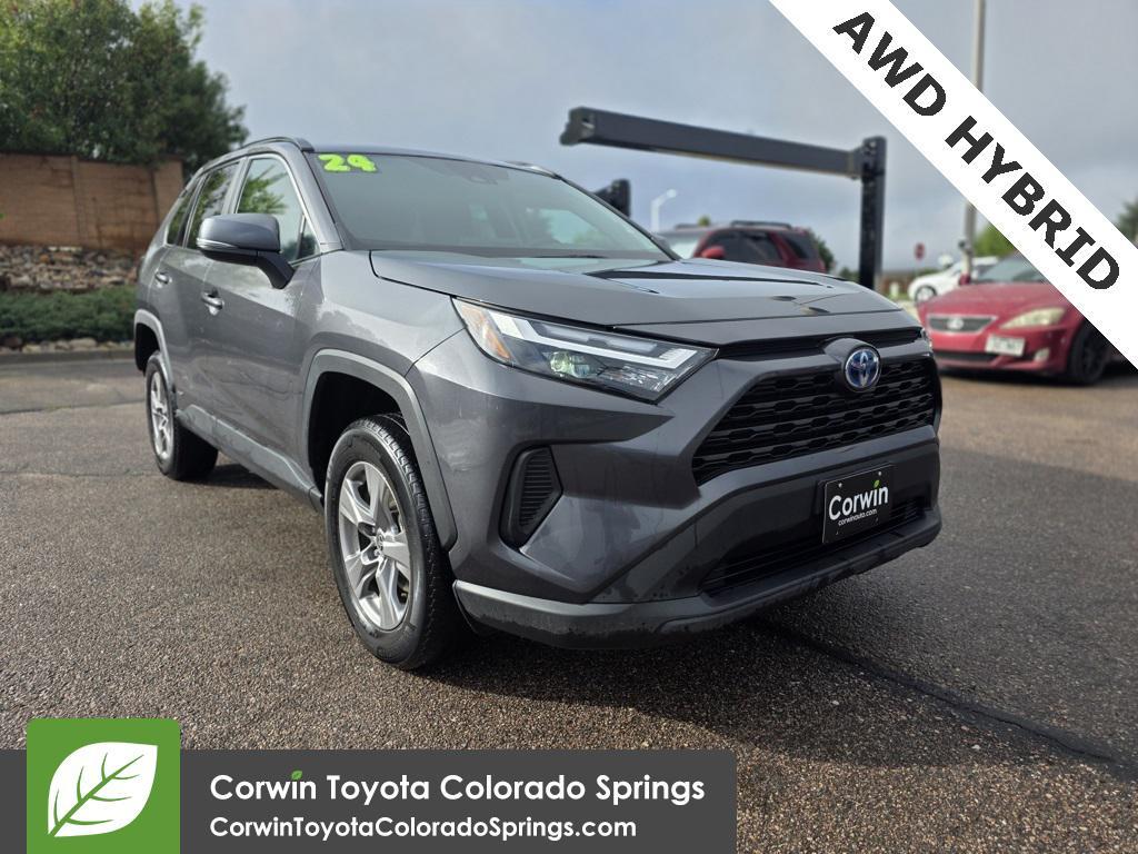 used 2024 Toyota RAV4 Hybrid car, priced at $33,500