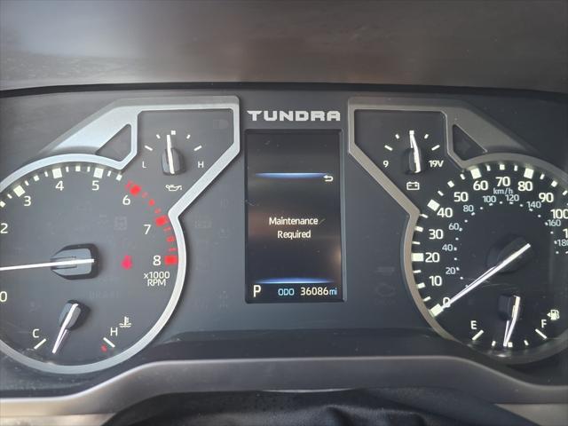 used 2023 Toyota Tundra car, priced at $37,500