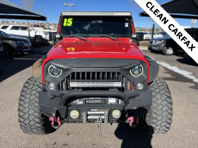 used 2015 Jeep Wrangler car, priced at $16,000