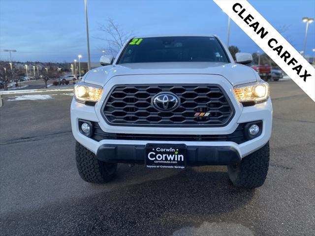 used 2021 Toyota Tacoma car, priced at $35,000