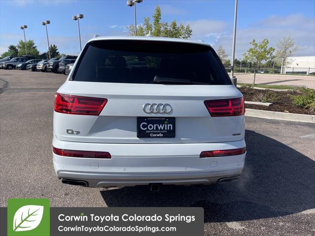 used 2019 Audi Q7 car, priced at $24,500