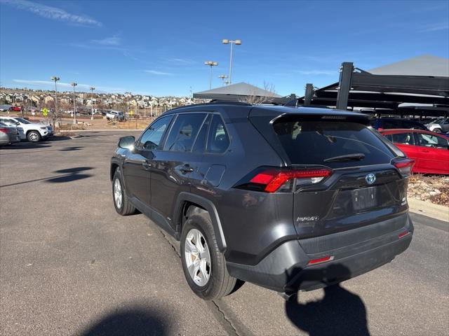 used 2021 Toyota RAV4 Hybrid car, priced at $25,500