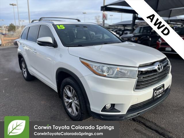 used 2015 Toyota Highlander car, priced at $18,750