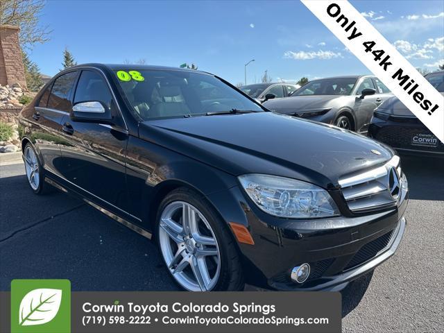used 2008 Mercedes-Benz C-Class car, priced at $12,500