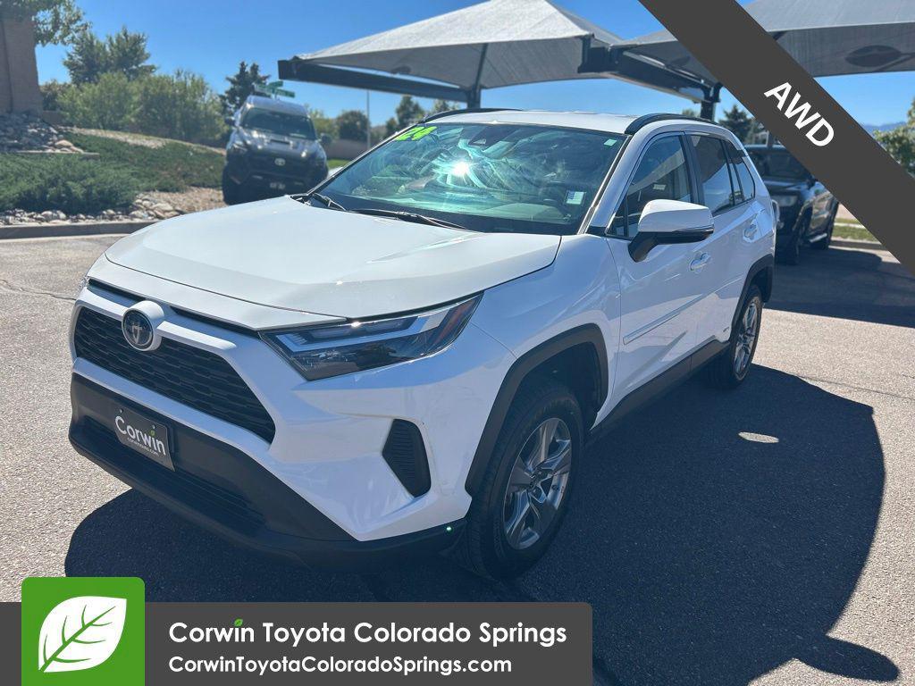 used 2024 Toyota RAV4 Hybrid car, priced at $31,500