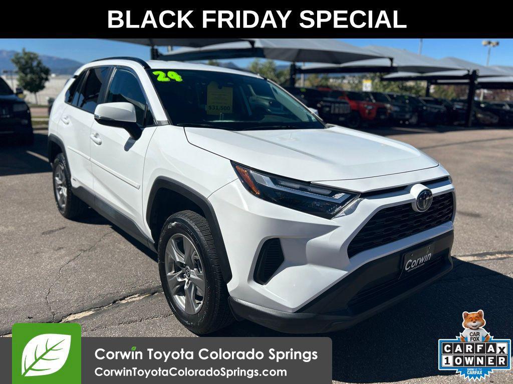 used 2024 Toyota RAV4 Hybrid car, priced at $30,200