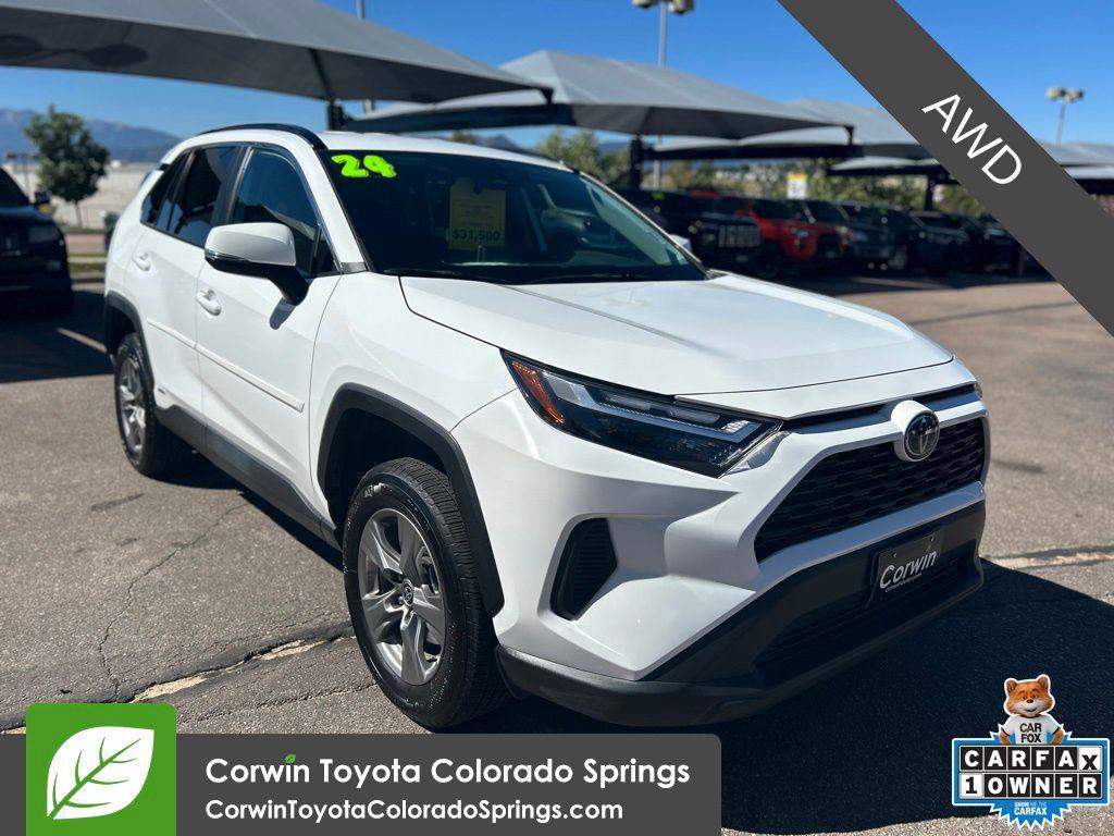 used 2024 Toyota RAV4 Hybrid car, priced at $31,500
