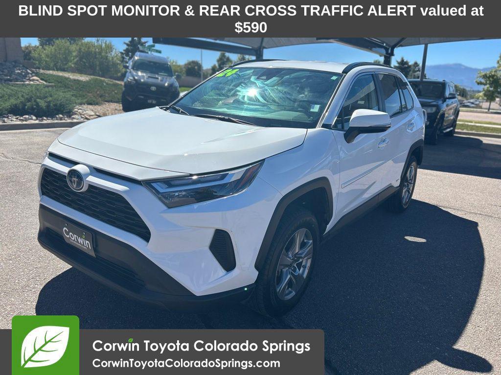 used 2024 Toyota RAV4 Hybrid car, priced at $31,500