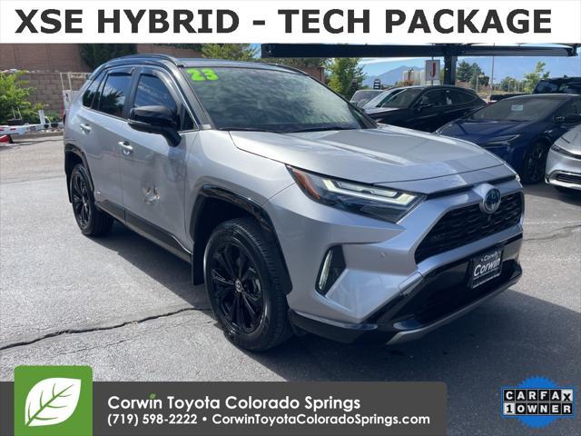 used 2023 Toyota RAV4 Hybrid car, priced at $42,500