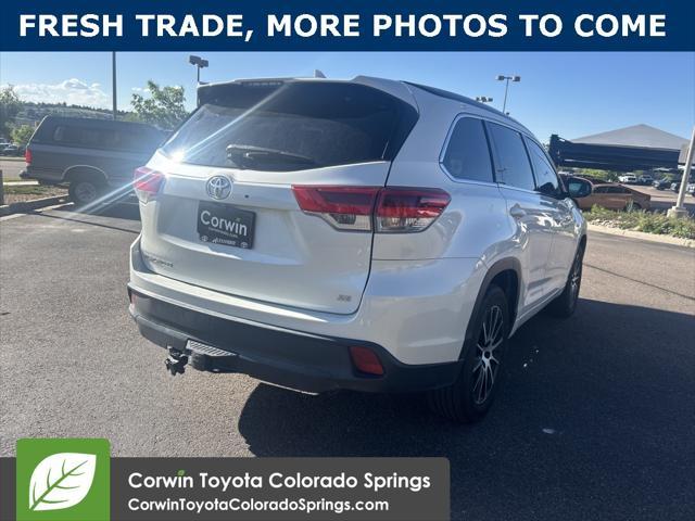 used 2018 Toyota Highlander car, priced at $25,000