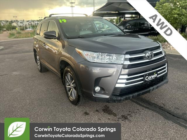 used 2019 Toyota Highlander car, priced at $26,500