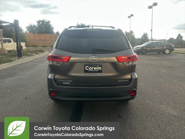 used 2019 Toyota Highlander car, priced at $26,500