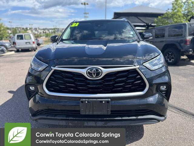 used 2021 Toyota Highlander car, priced at $34,000