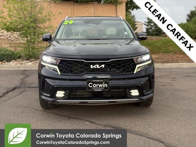 used 2024 Kia Sorento Hybrid car, priced at $34,000
