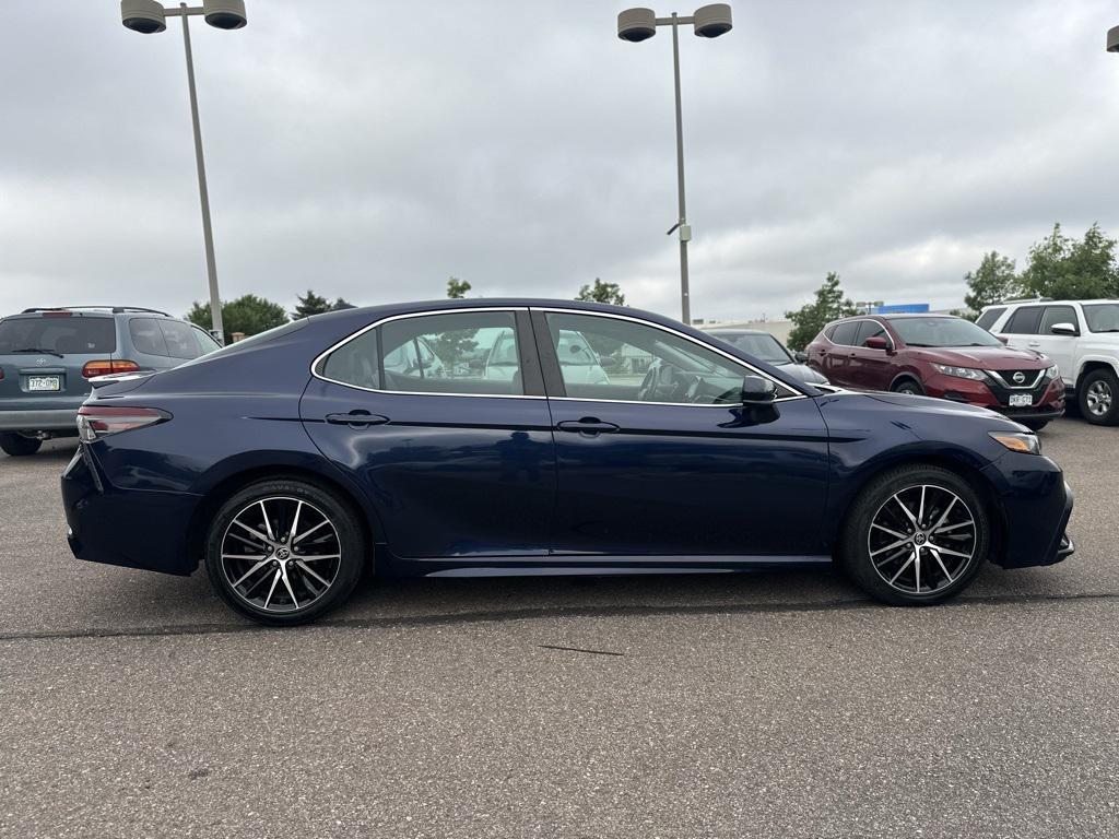 used 2021 Toyota Camry car, priced at $18,000
