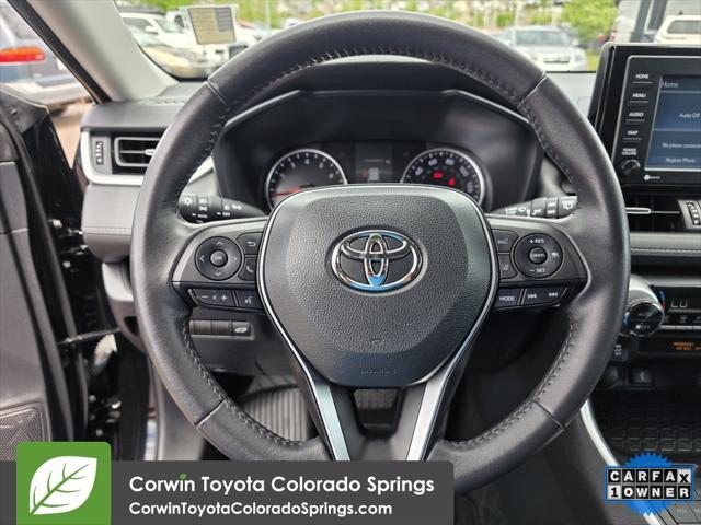used 2022 Toyota RAV4 car, priced at $30,500