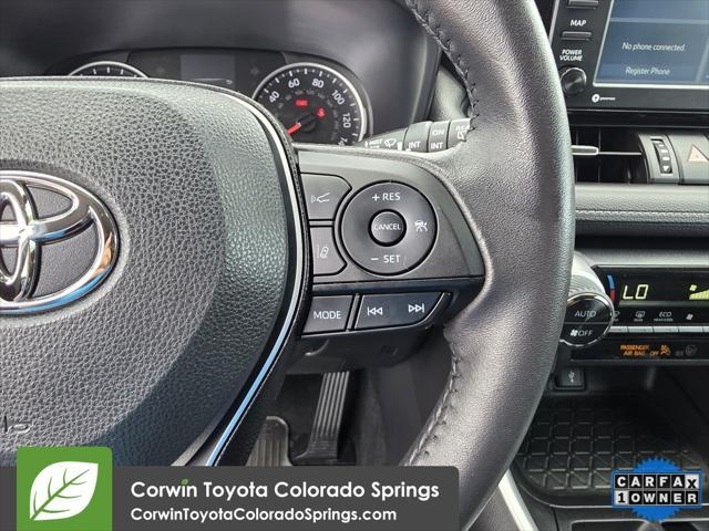used 2022 Toyota RAV4 car, priced at $30,500