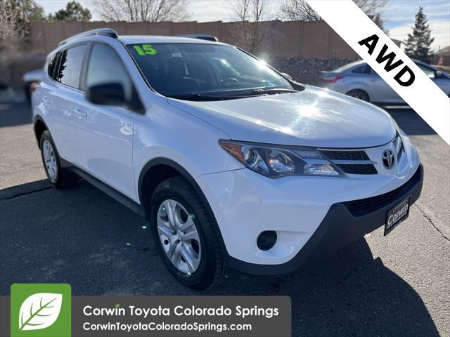 used 2015 Toyota RAV4 car, priced at $14,500