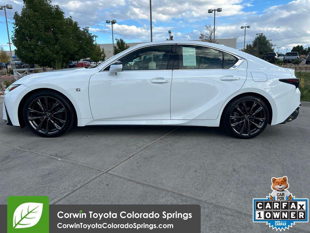 used 2023 Lexus IS 350 car, priced at $38,399