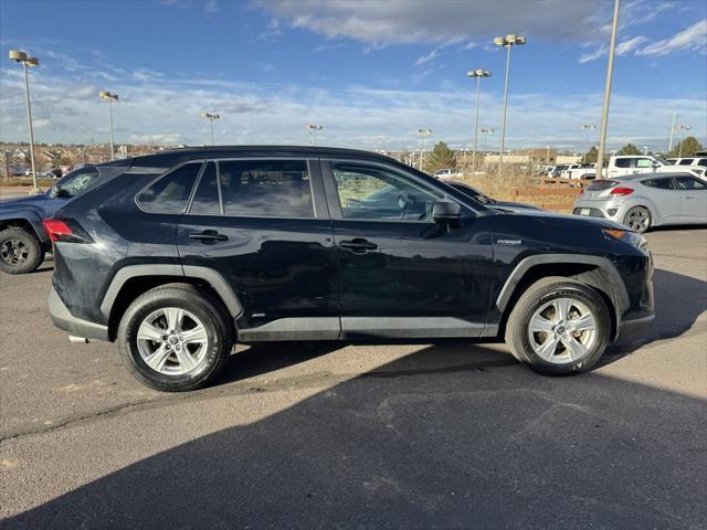 used 2021 Toyota RAV4 Hybrid car, priced at $25,000