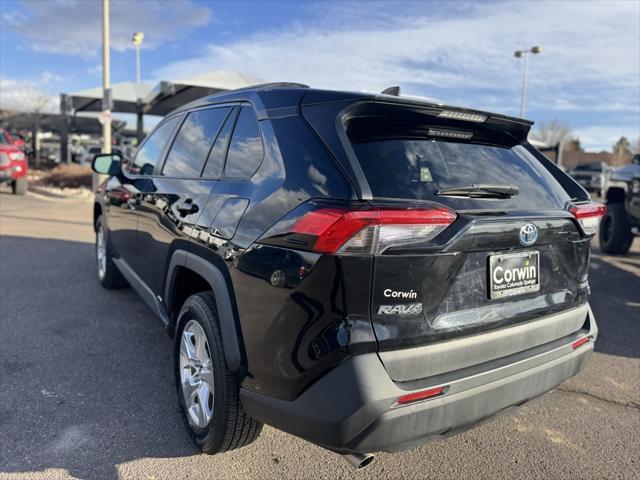 used 2021 Toyota RAV4 Hybrid car, priced at $25,000