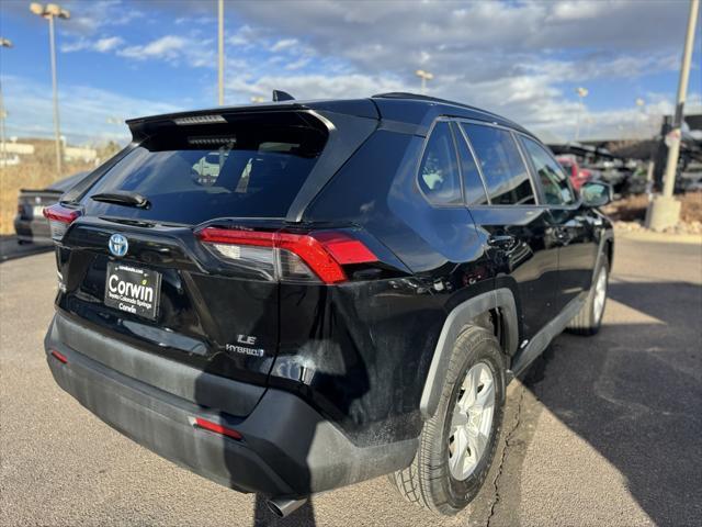 used 2021 Toyota RAV4 Hybrid car, priced at $25,000