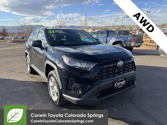 used 2021 Toyota RAV4 Hybrid car, priced at $25,000