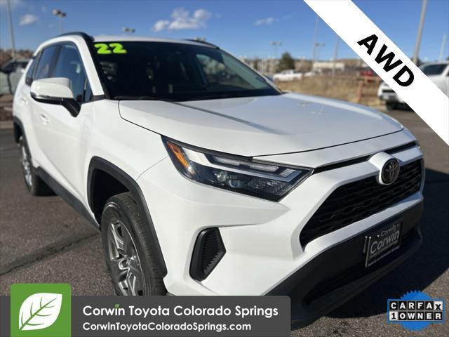 used 2022 Toyota RAV4 car, priced at $28,750