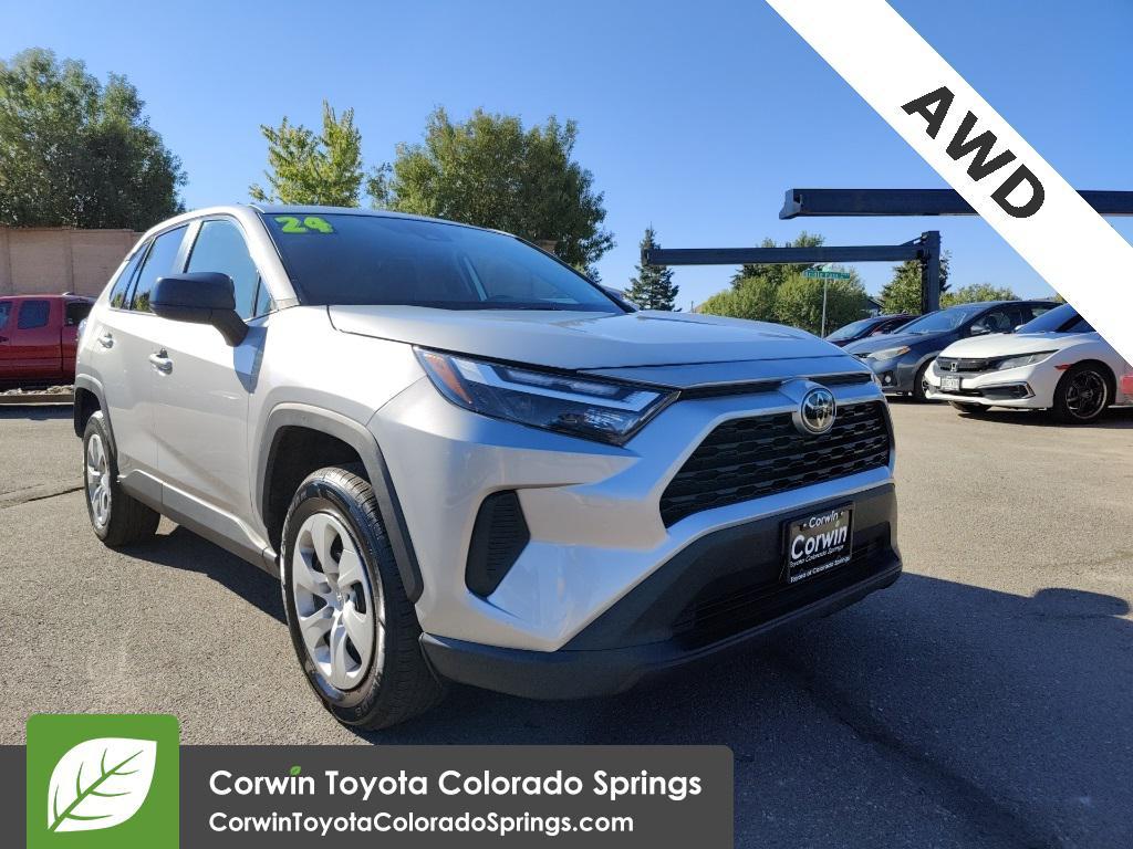 used 2024 Toyota RAV4 car, priced at $27,000
