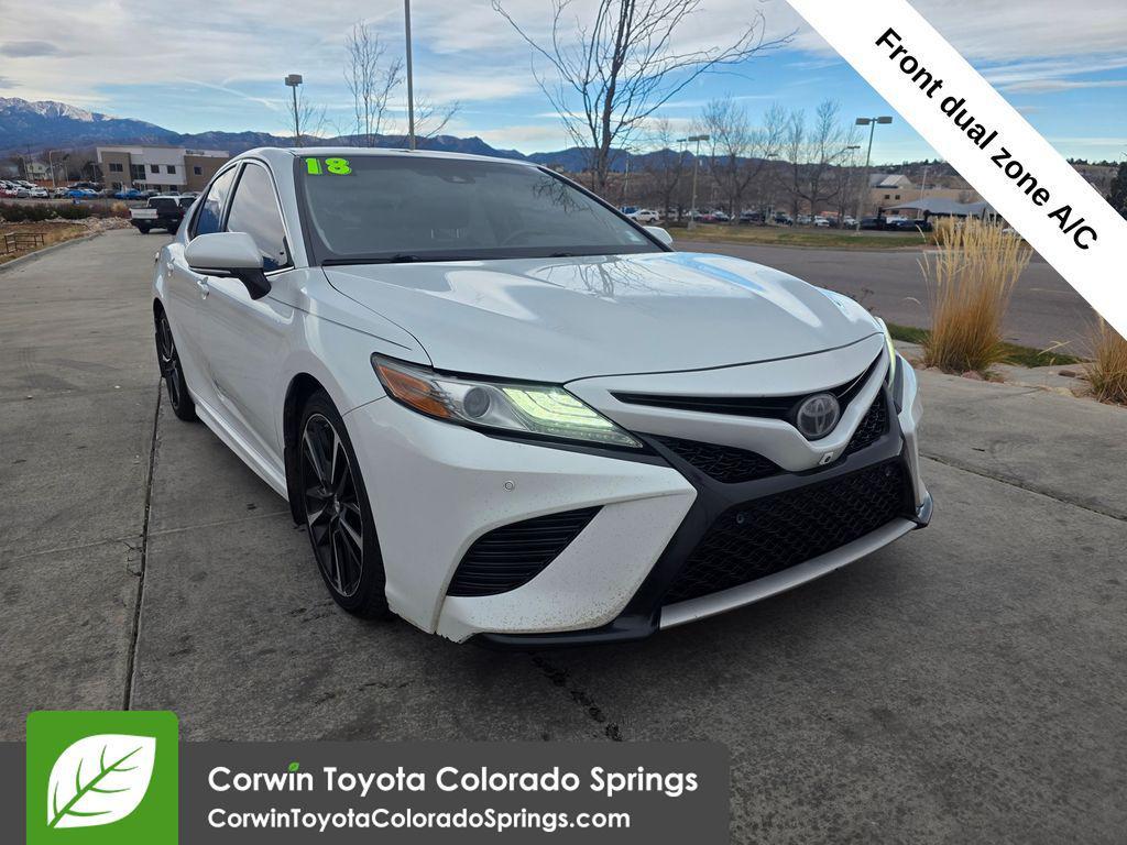 used 2018 Toyota Camry car, priced at $15,500