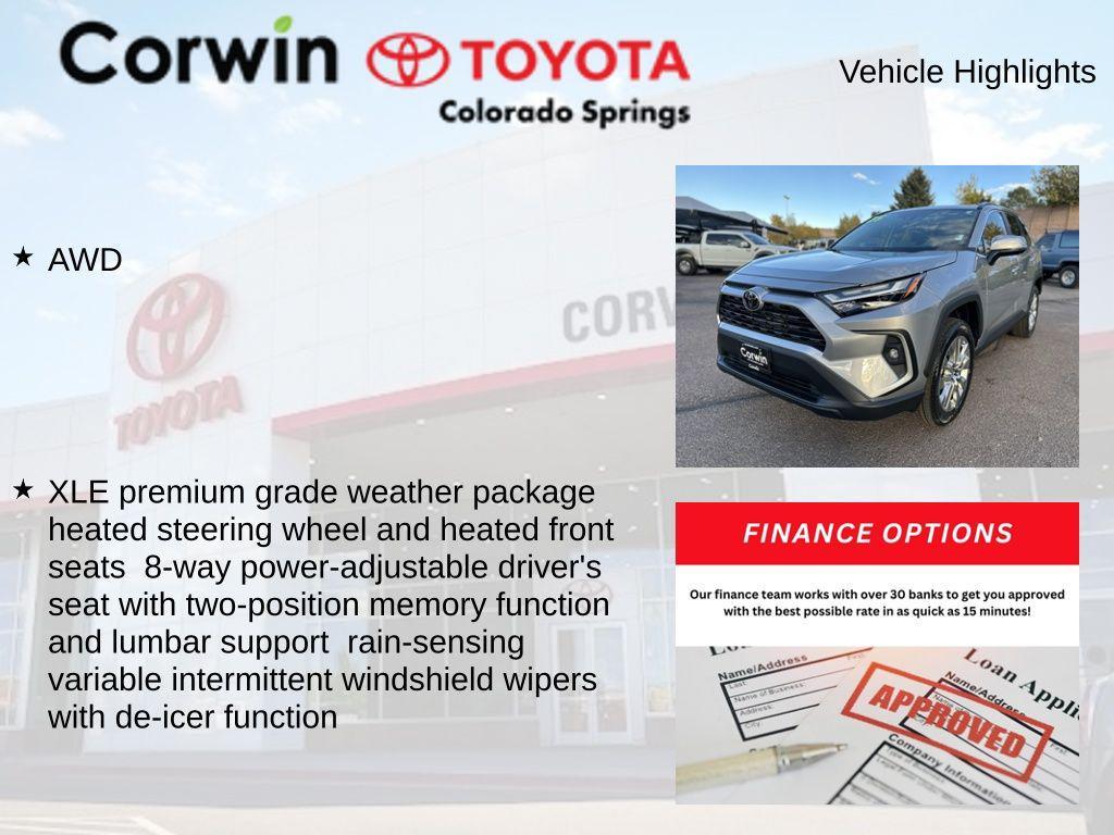used 2025 Toyota RAV4 car, priced at $37,500
