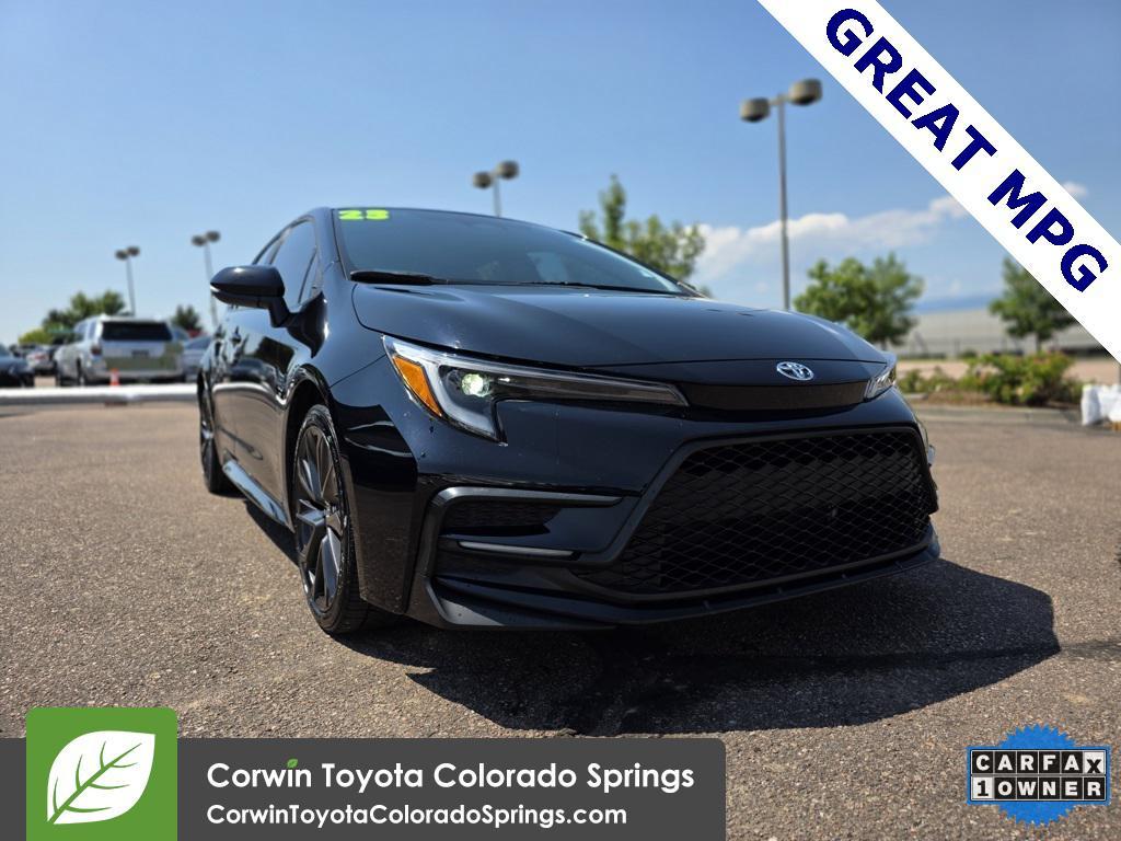 used 2023 Toyota Corolla car, priced at $21,000
