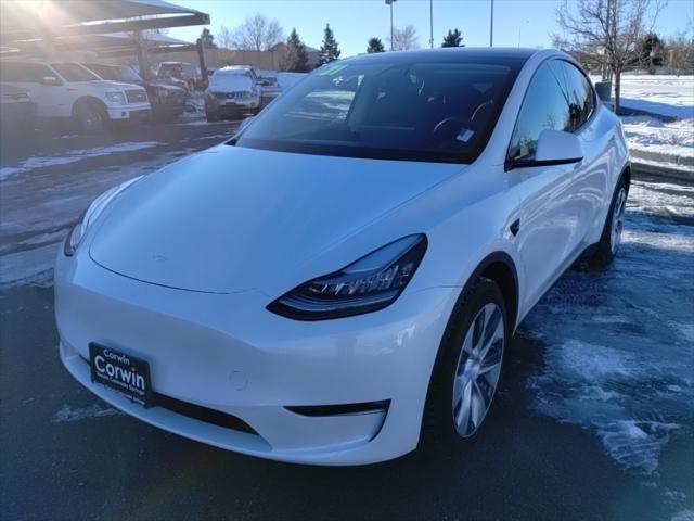 used 2021 Tesla Model Y car, priced at $29,500