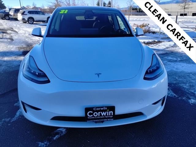 used 2021 Tesla Model Y car, priced at $29,500