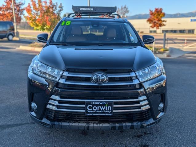 used 2018 Toyota Highlander car, priced at $27,000