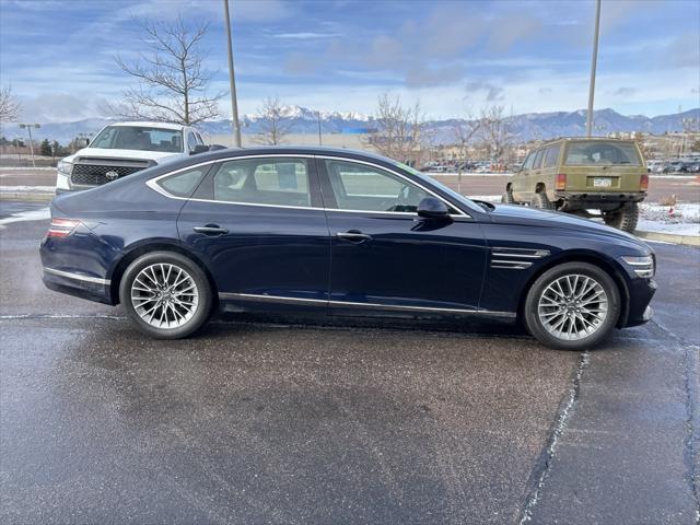 used 2023 Genesis G80 car, priced at $33,000