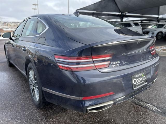 used 2023 Genesis G80 car, priced at $33,000