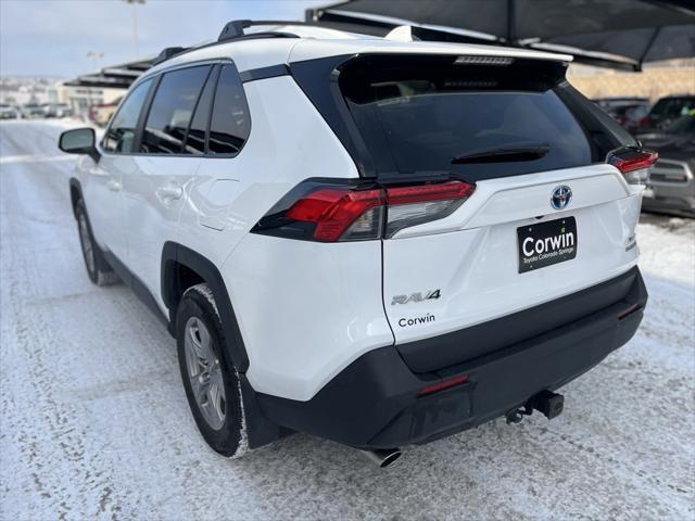 used 2023 Toyota RAV4 Hybrid car, priced at $34,500