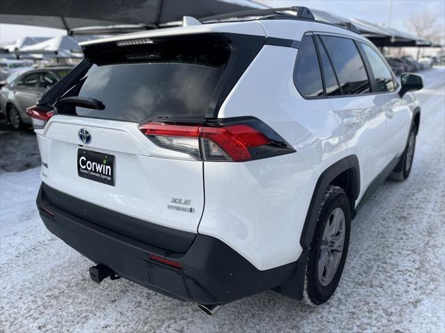 used 2023 Toyota RAV4 Hybrid car, priced at $34,500