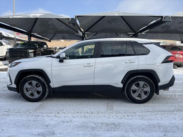 used 2023 Toyota RAV4 Hybrid car, priced at $34,500