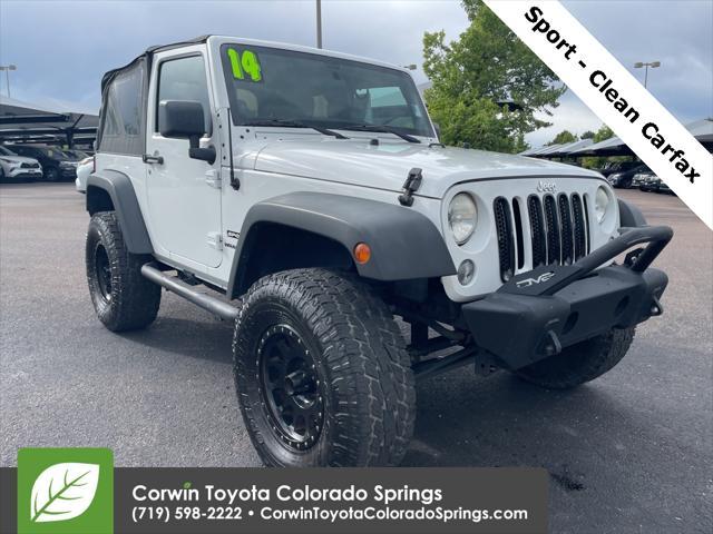 used 2014 Jeep Wrangler car, priced at $16,000