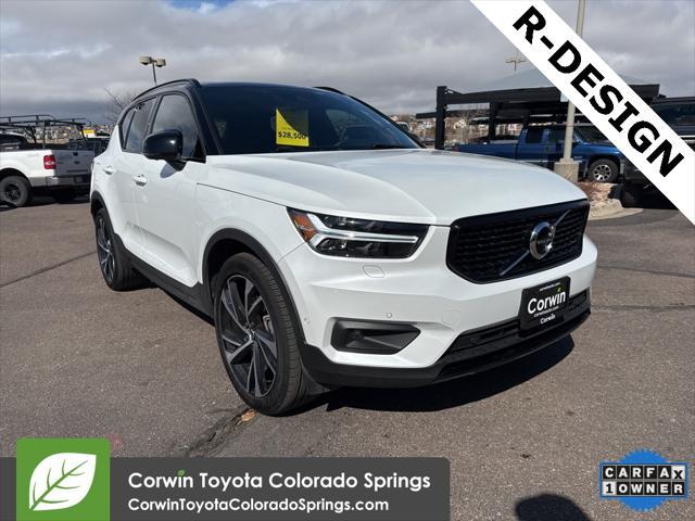 used 2022 Volvo XC40 car, priced at $28,500