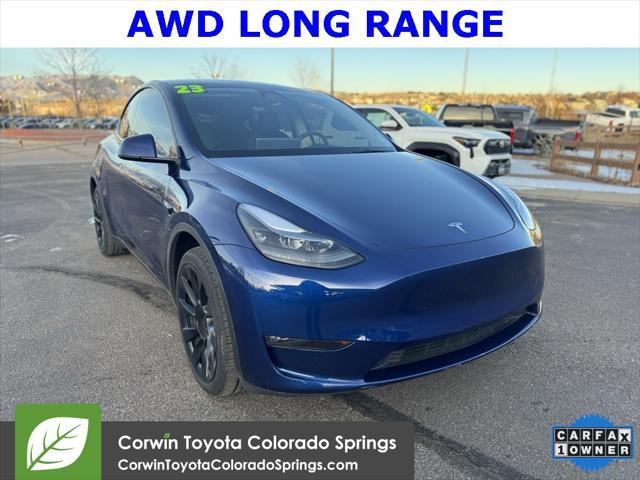 used 2023 Tesla Model Y car, priced at $34,000